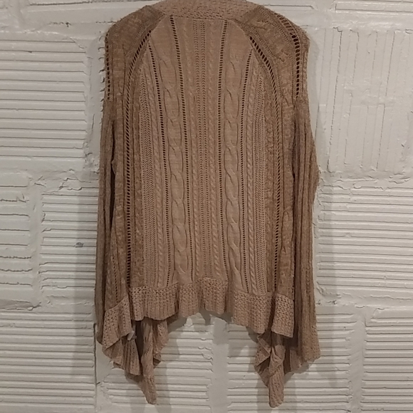 Tan size small cardigan Free People - Picture 7 of 7